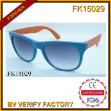 Два цвета шить PC кадр солнцезащитные очки (FK15029)